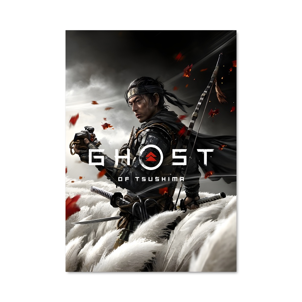 Poster Ghost tsushima féodal